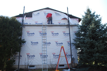 new siding installations